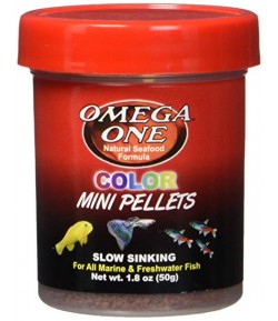 Color Mini Pellets de Omega One Alimento para peces