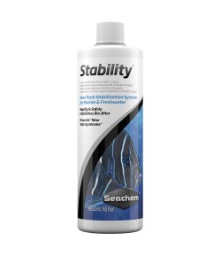 500 ml Stability Seachem Estabilizador Bacteriano para acuarios de agua dulce y salada