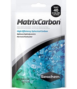 100 g MatrixCarbón Matrix de Seachem Carbono esférico de alto eficiencia