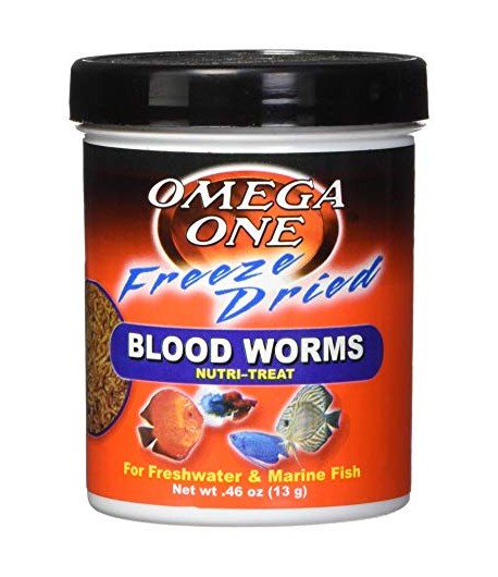 13g Blood Worms Gusanos Sangre Alimento Peces Acuario