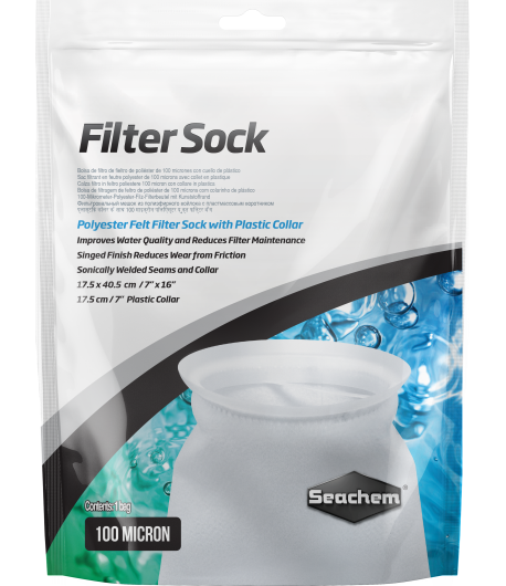 17,5x40,5cm Filter Sock Calcetín de filtrado