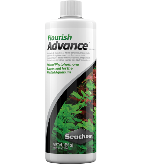 500 ml Flourish Advance Seachem Fito-hormonas estimulantes crecimiento