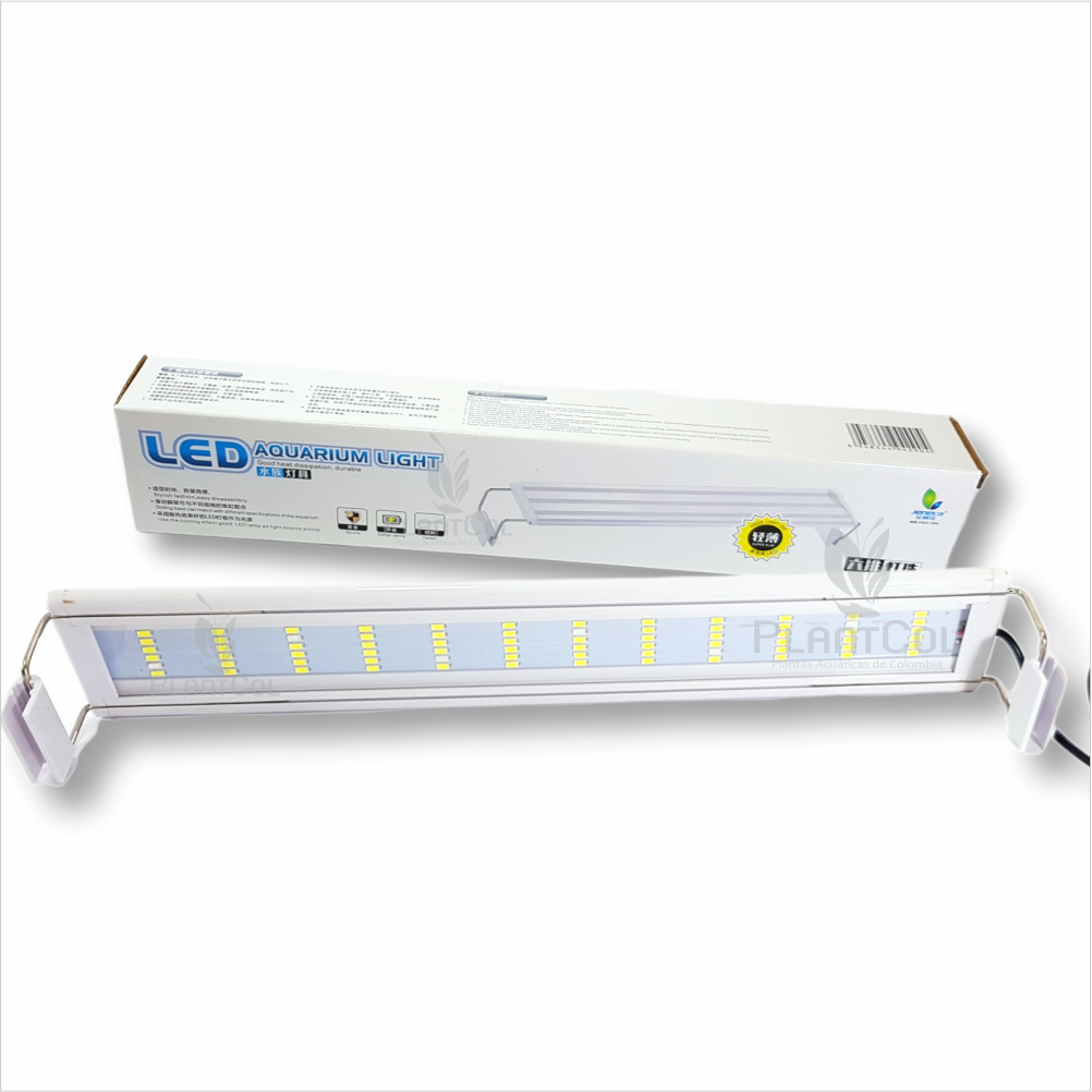 Luz LED impermeable para acuario, lámpara subacuática para decoración de  acuarios, iluminación para plantas, 58CM, 220V, 110V - AgroAqua S.A.S. BIC