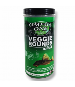 227g Veggie Rounds alimento en pastillas para peces y gambas de agua dulce y salada