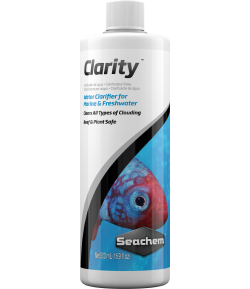 500ml Clarity Seachem Clarificador Agua Acuario Dulce Marino